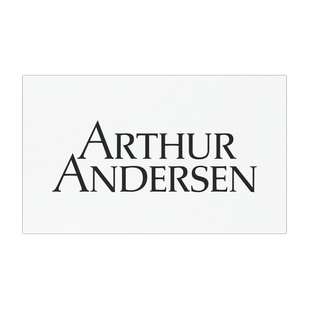 Arthur Andersen Car Magnet