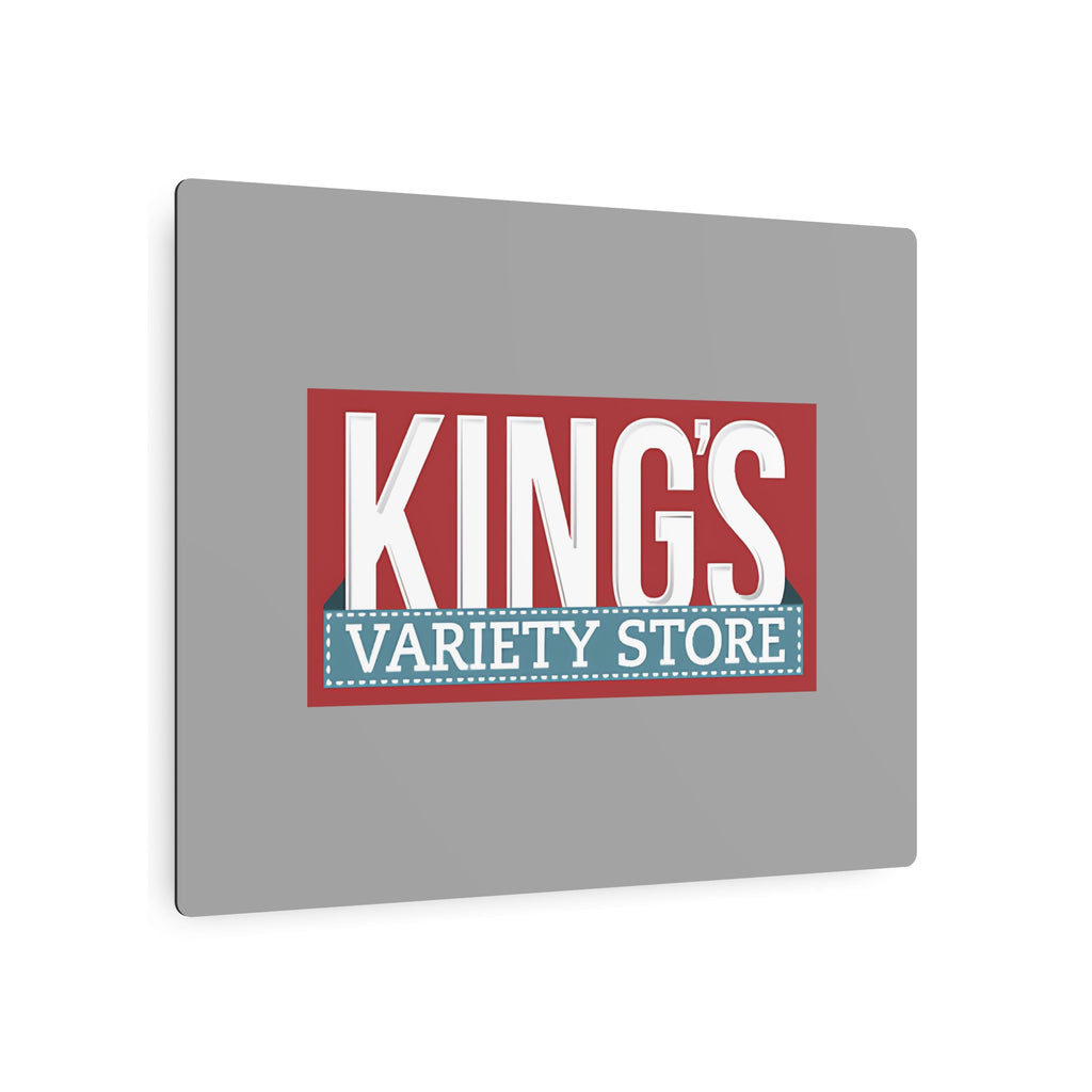 King's Variety Store Metal Sign