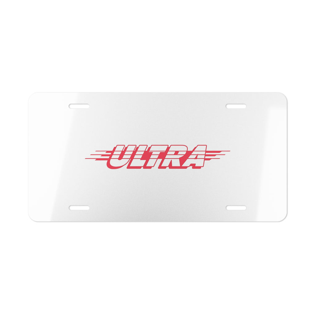 Ultra Games Vanity License Plate