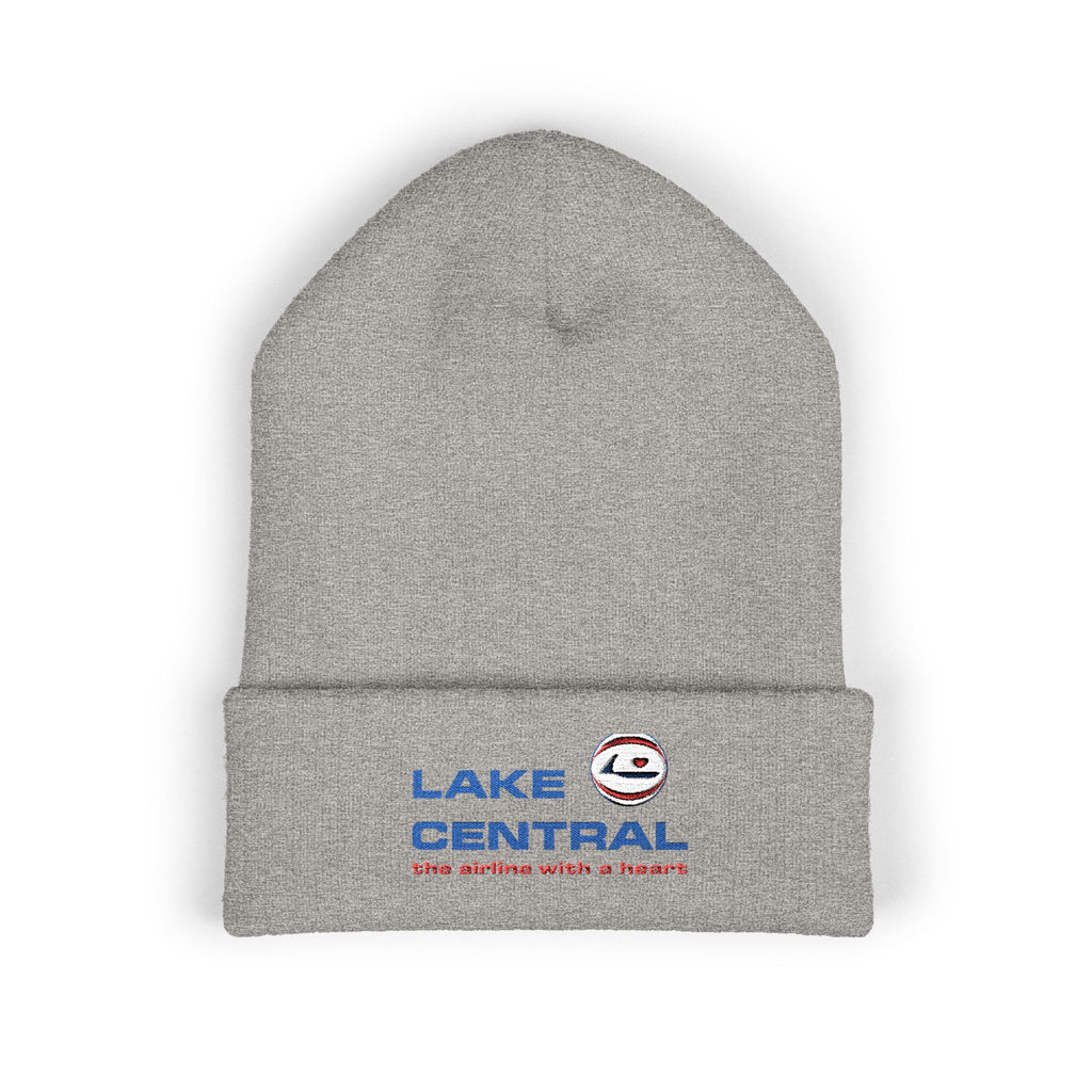 Lake Central Airlines Cuffed Beanie