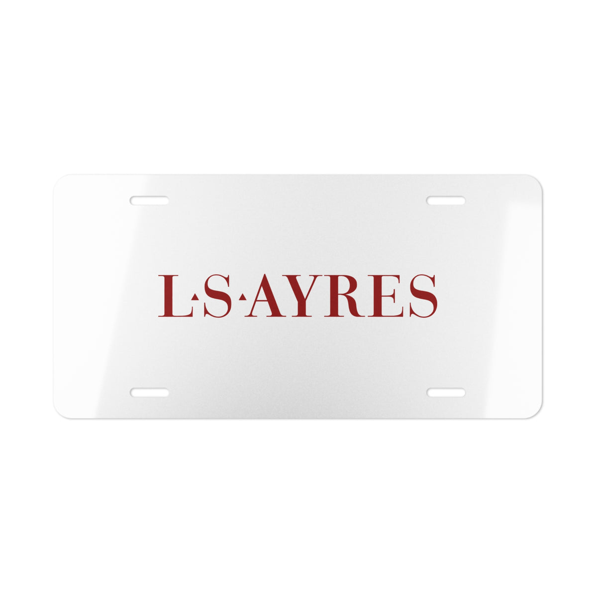 L. S. Ayres & Company Vanity License Plate