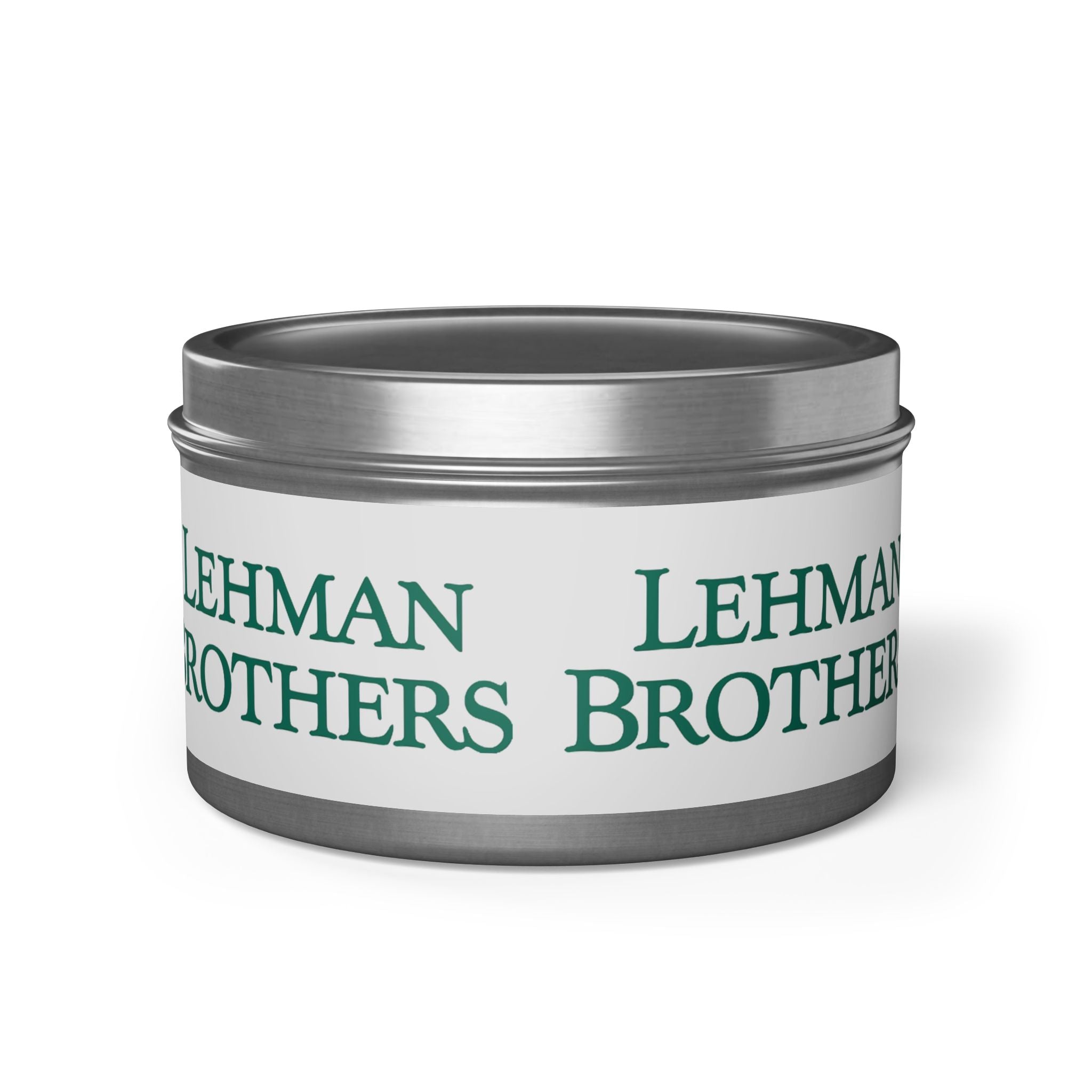 Lehman Brothers Tin Candle