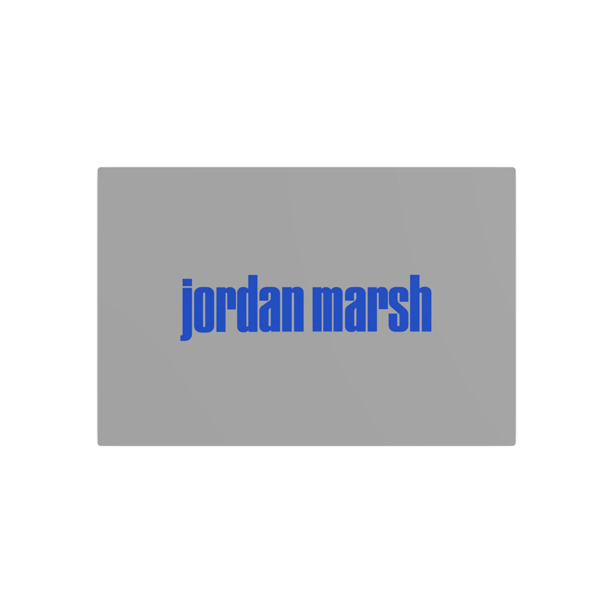 Jordan Marsh Metal Sign