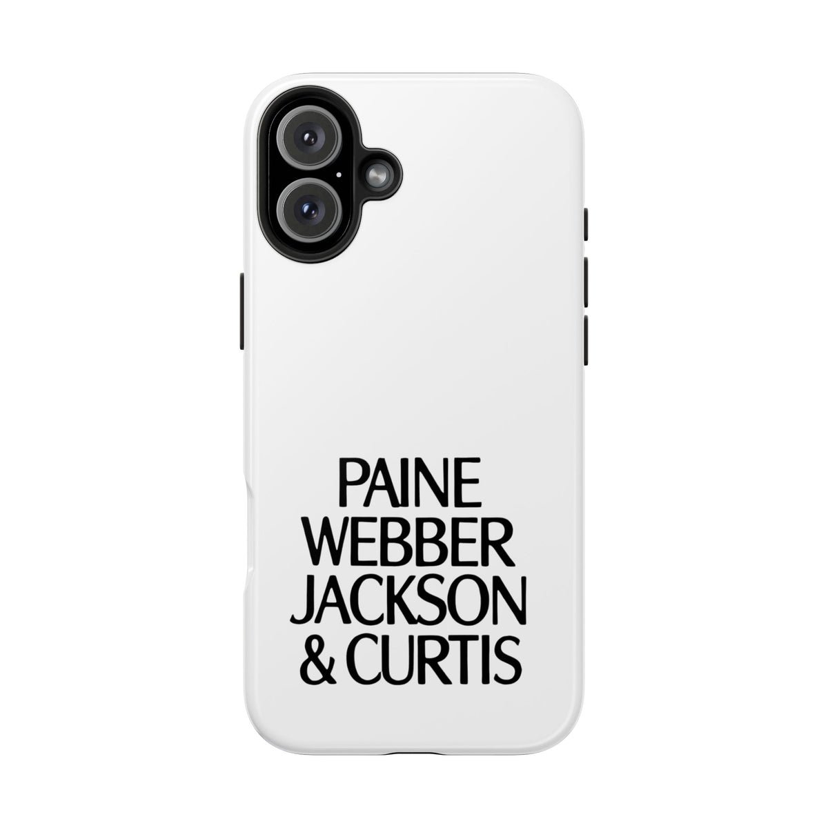 Paine Webber Jackson & Curtis Tough Phone Case