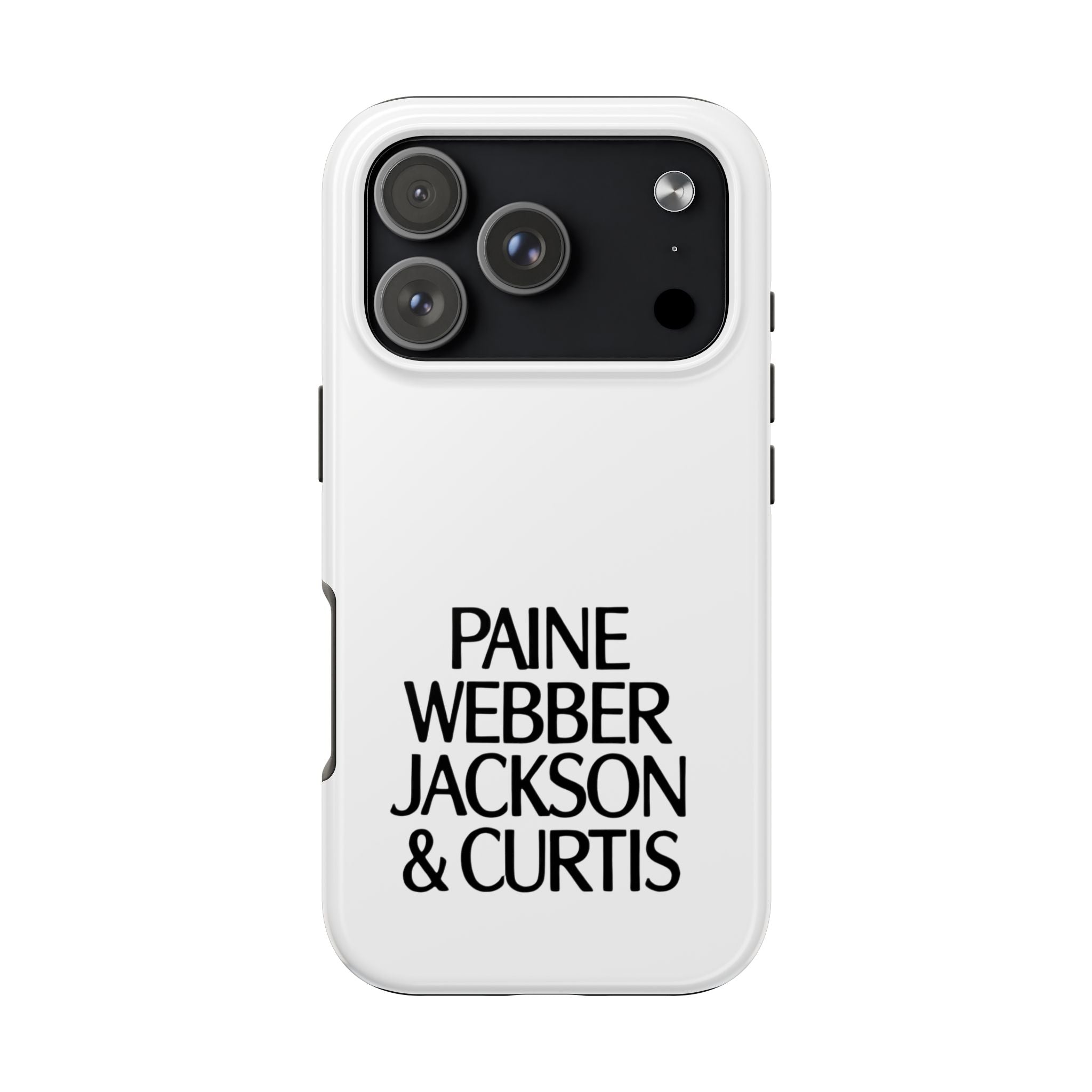 Paine Webber Jackson & Curtis Tough Phone Case