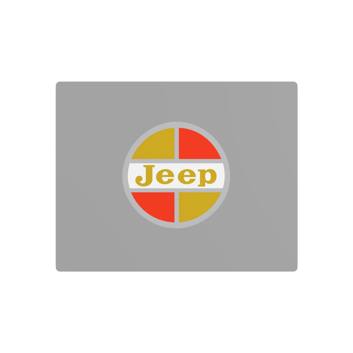 Kaiser Jeep Metal Sign
