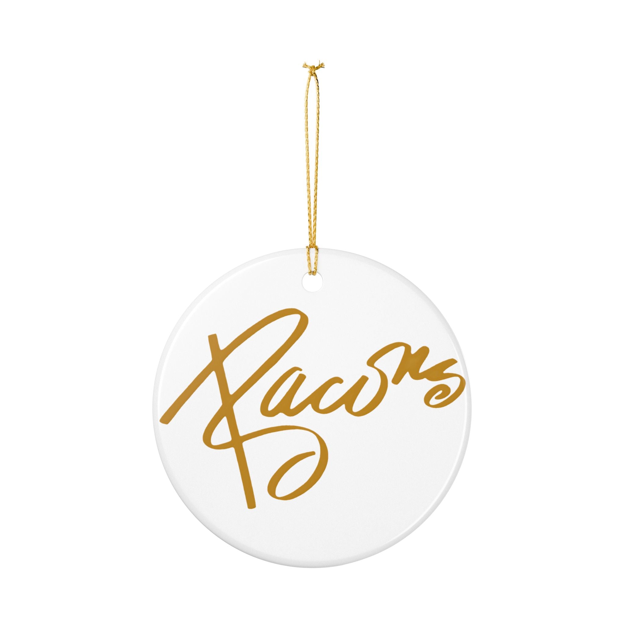 Bacon's Ceramic Ornament
