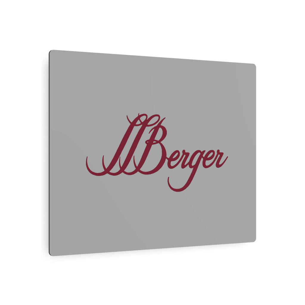 L. L. Berger Metal Sign