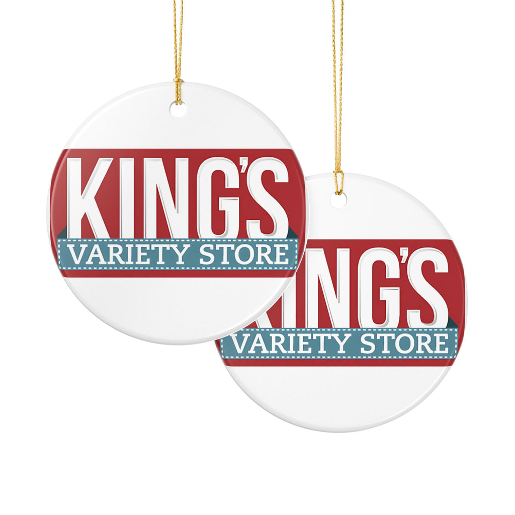 King's Variety Store Ceramic Ornament