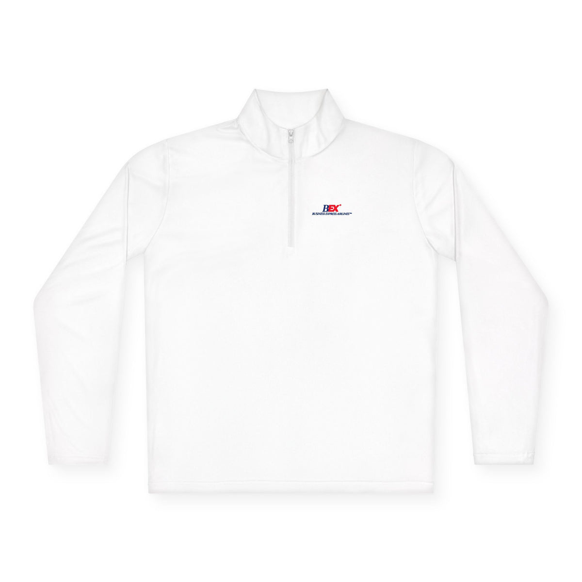 Business Express Airlines Unisex Quarter Zip Pullover