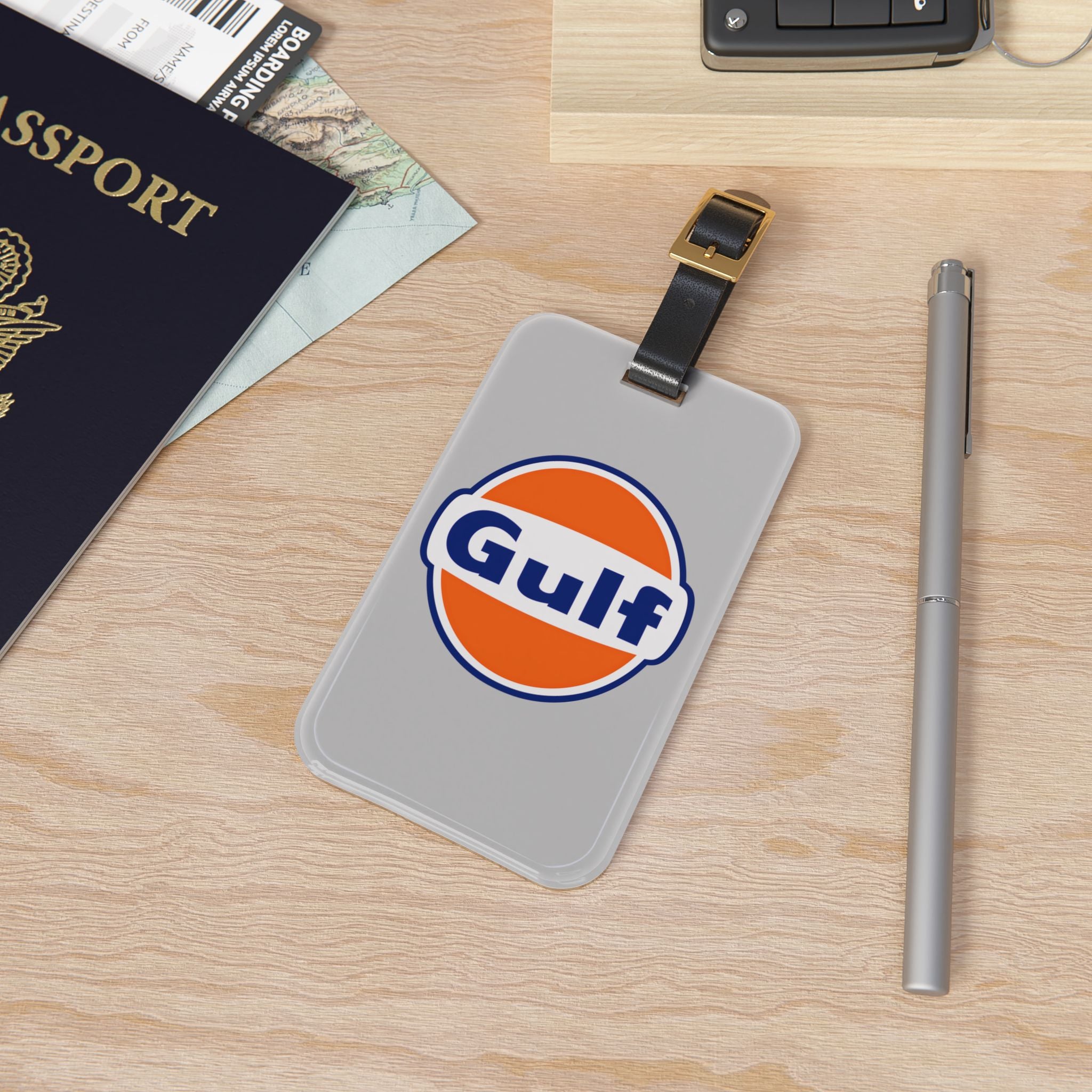 Gulf Oil Luggage Tag