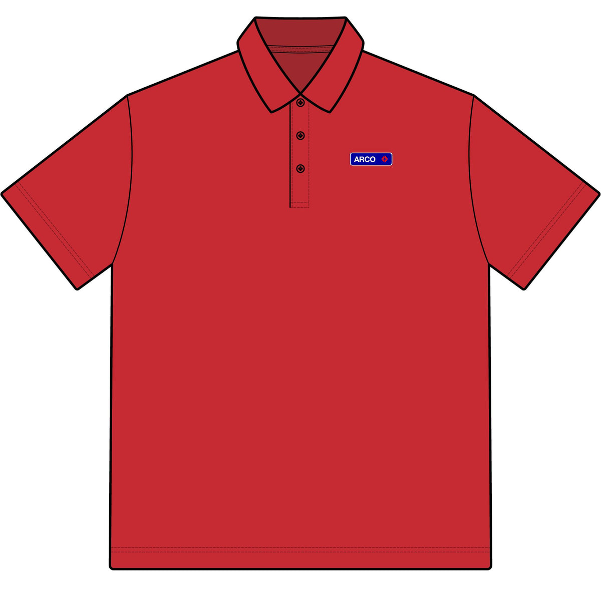 ARCO (Atlantic Richfield) Cotton Polo Shirt