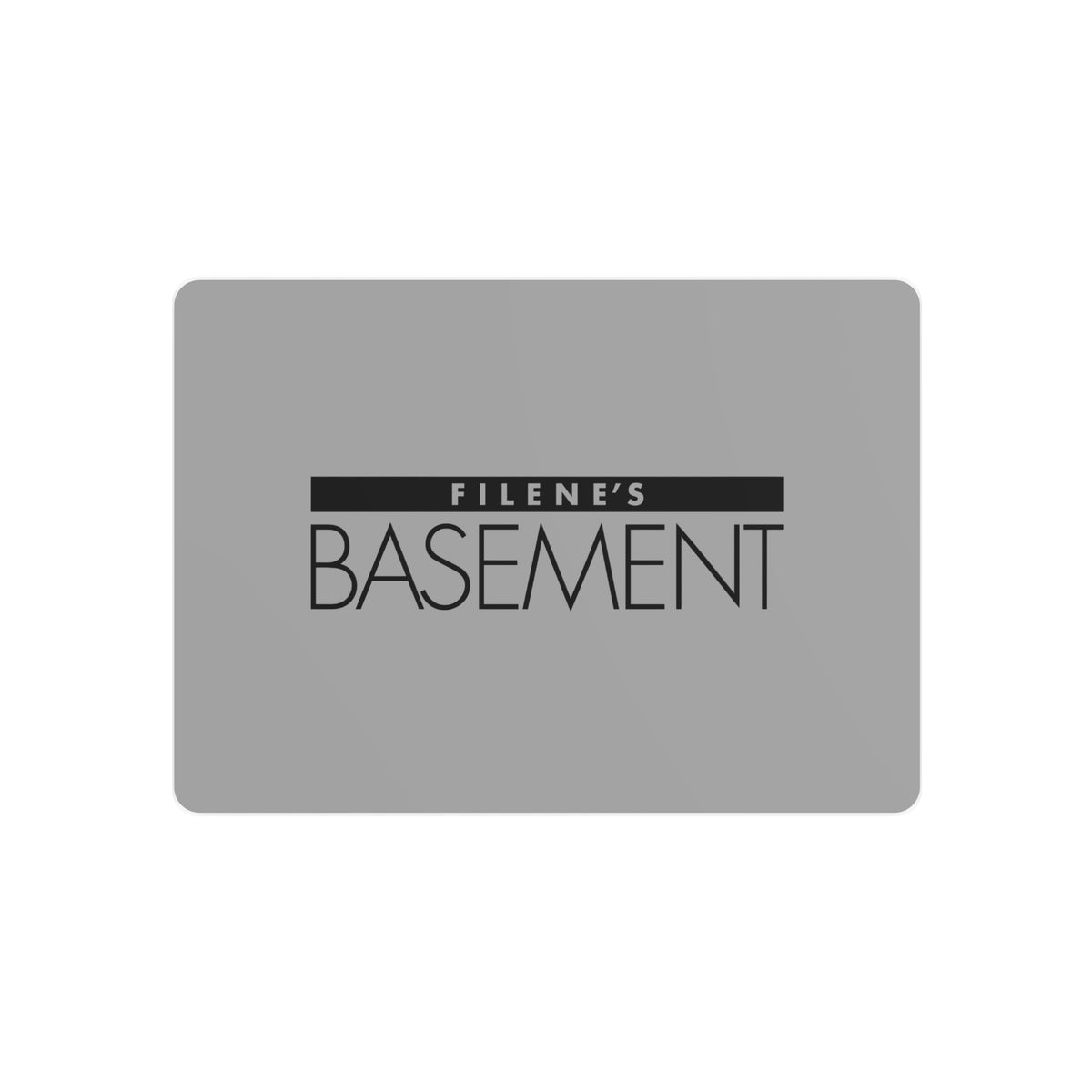 Filene's Basement Metal Sign