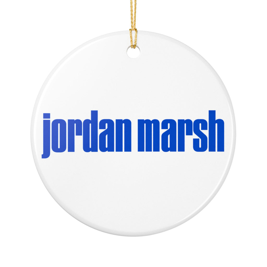 Jordan Marsh Ceramic Ornament