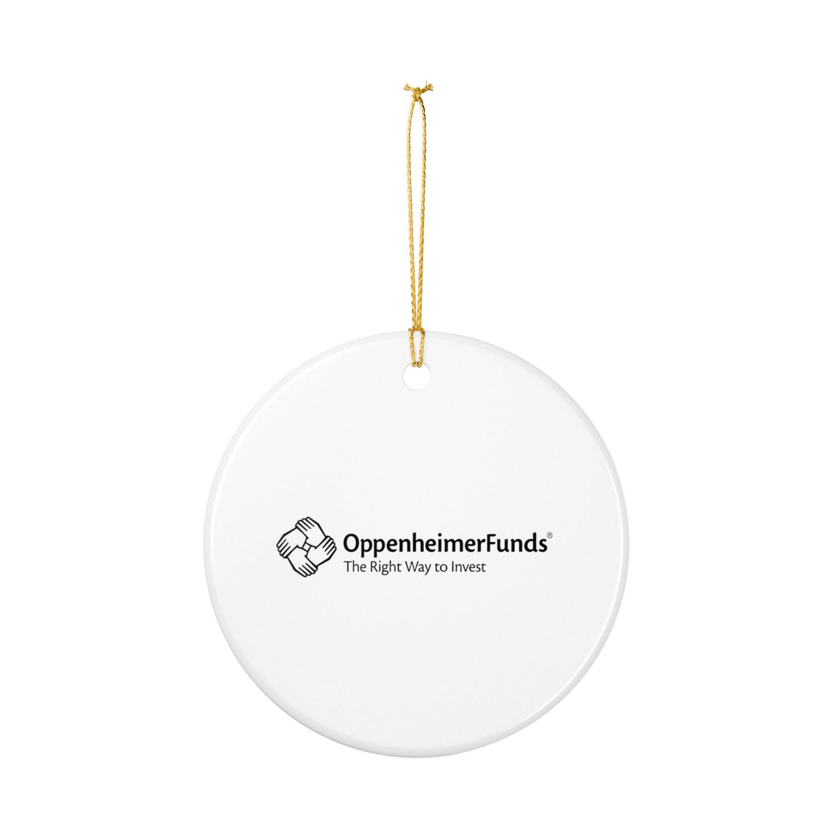 OppenheimerFunds Ceramic Ornament