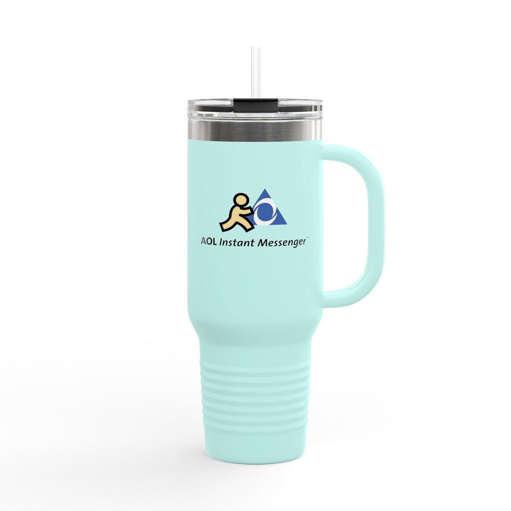 AOL Instant Messenger (AIM) 40oz Insulated Travel Mug Stainless Tumbler