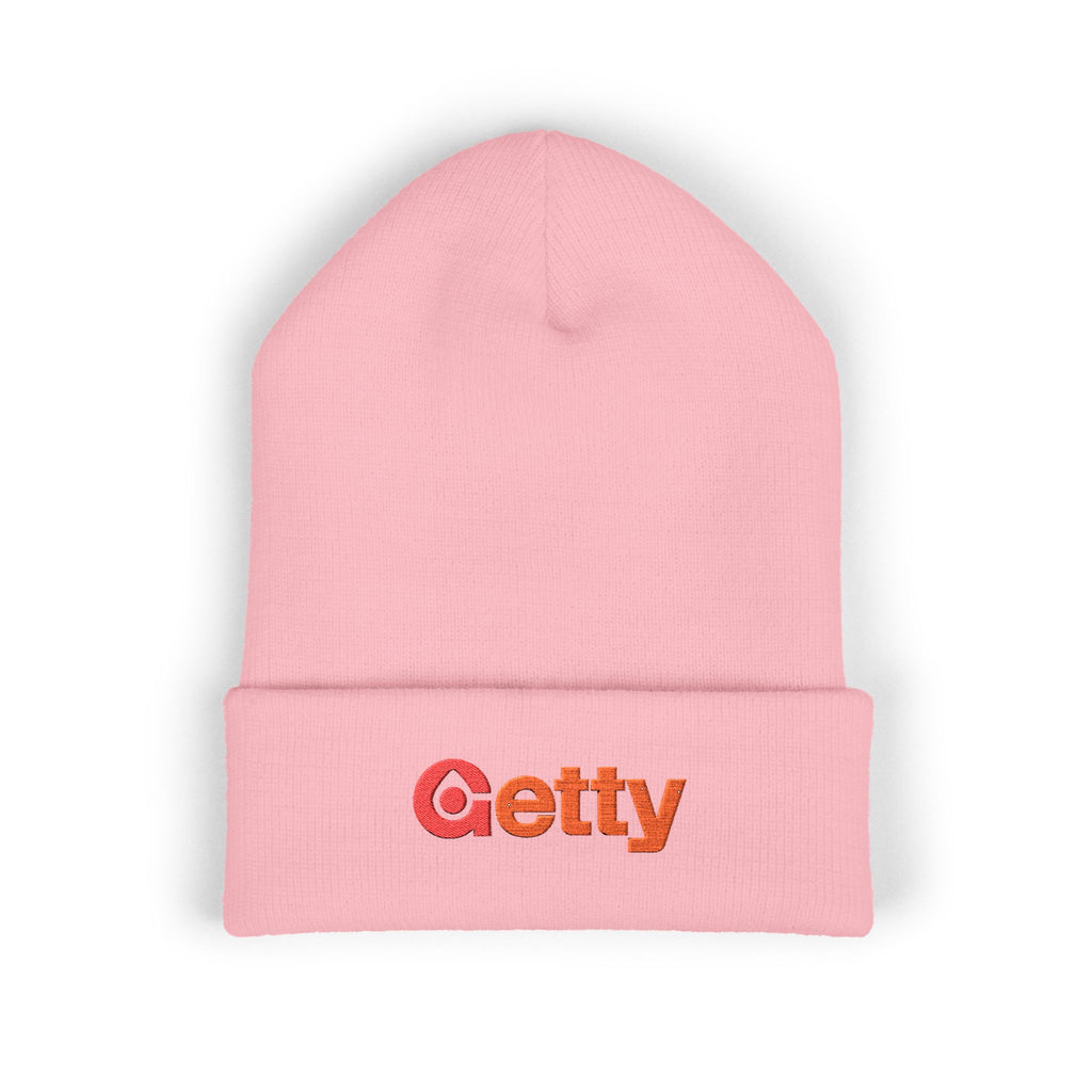 Getty Oil Cuffed Beanie