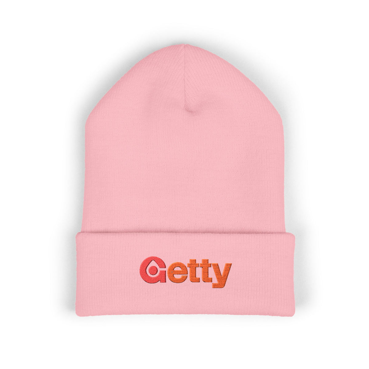 Getty Oil Cuffed Beanie