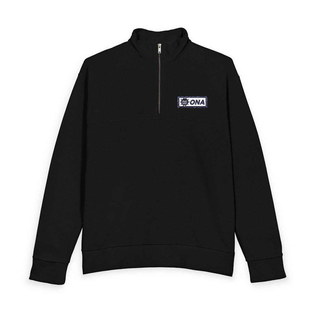 Overseas National Airways Heavy Knit Quarter-Zip Sweatshirt