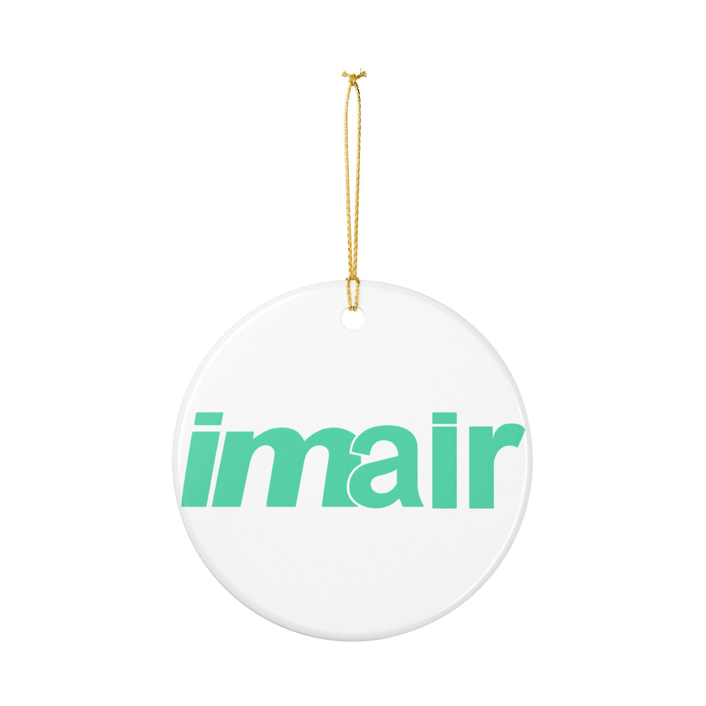 Imair Airlines Ceramic Ornament