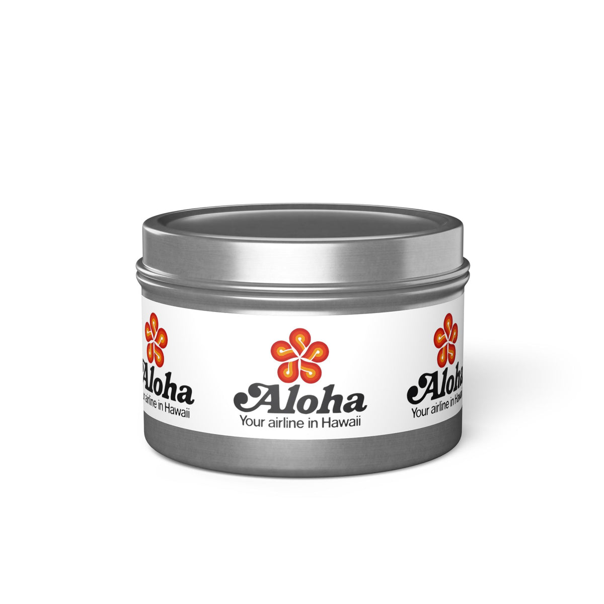 Aloha Airlines Tin Candle