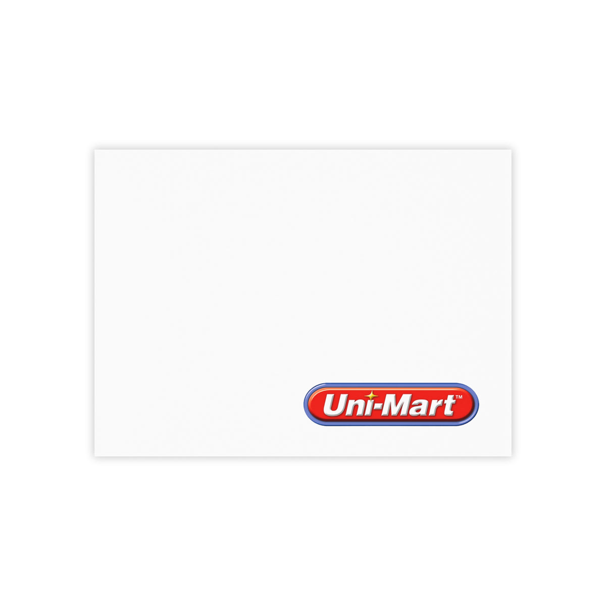 Uni-Mart Sticky Post-it Note Pad