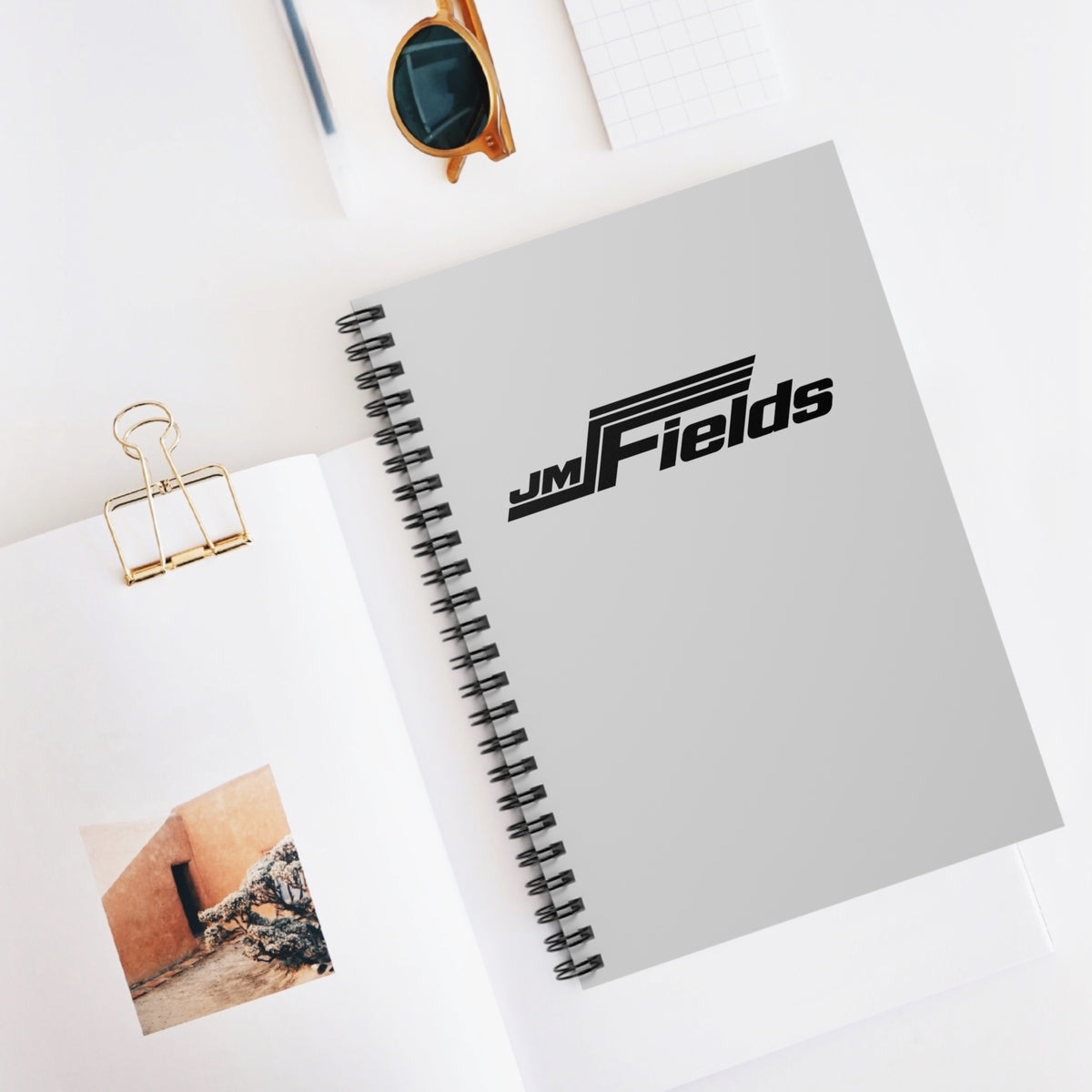 J.M. Fields Spiral Notebook