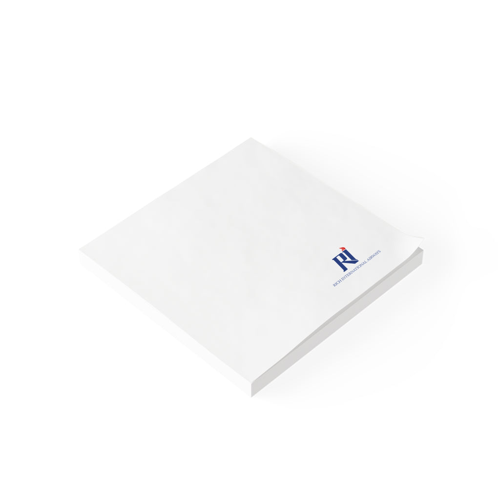 Rich International Airways Sticky Post-it Note Pad
