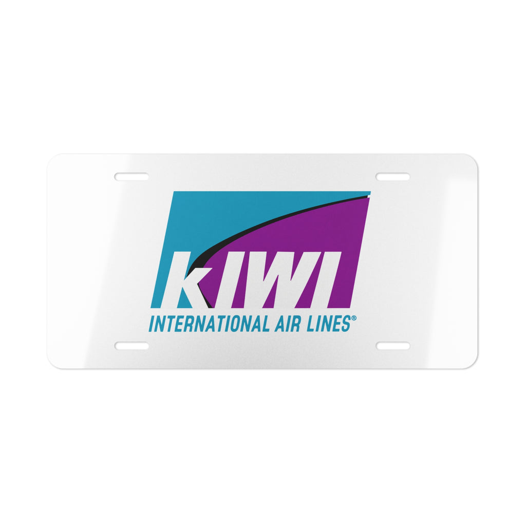 Kiwi International Air Lines Vanity License Plate