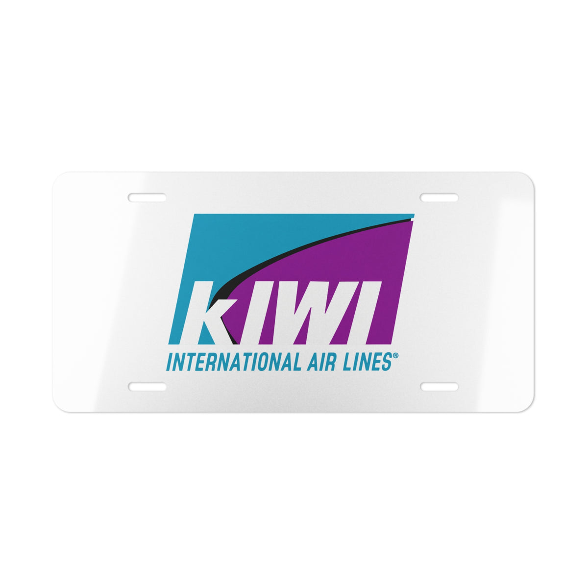 Kiwi International Air Lines Vanity License Plate