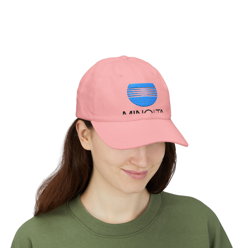 Minolta Embroidered Dad Cap Hat