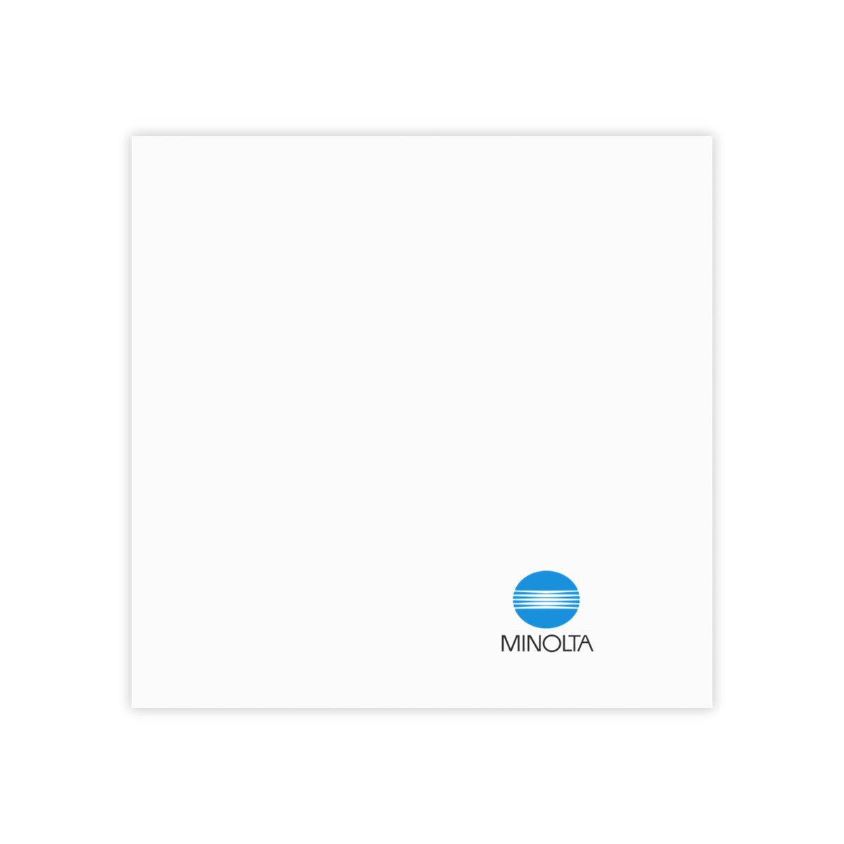 Minolta Sticky Post-it Note Pad