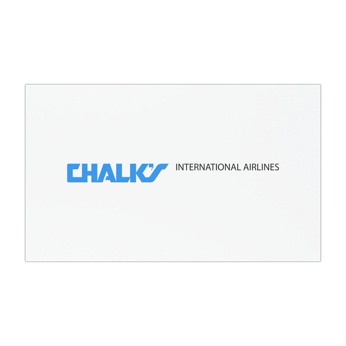Chalk's International Airlines Car Magnet