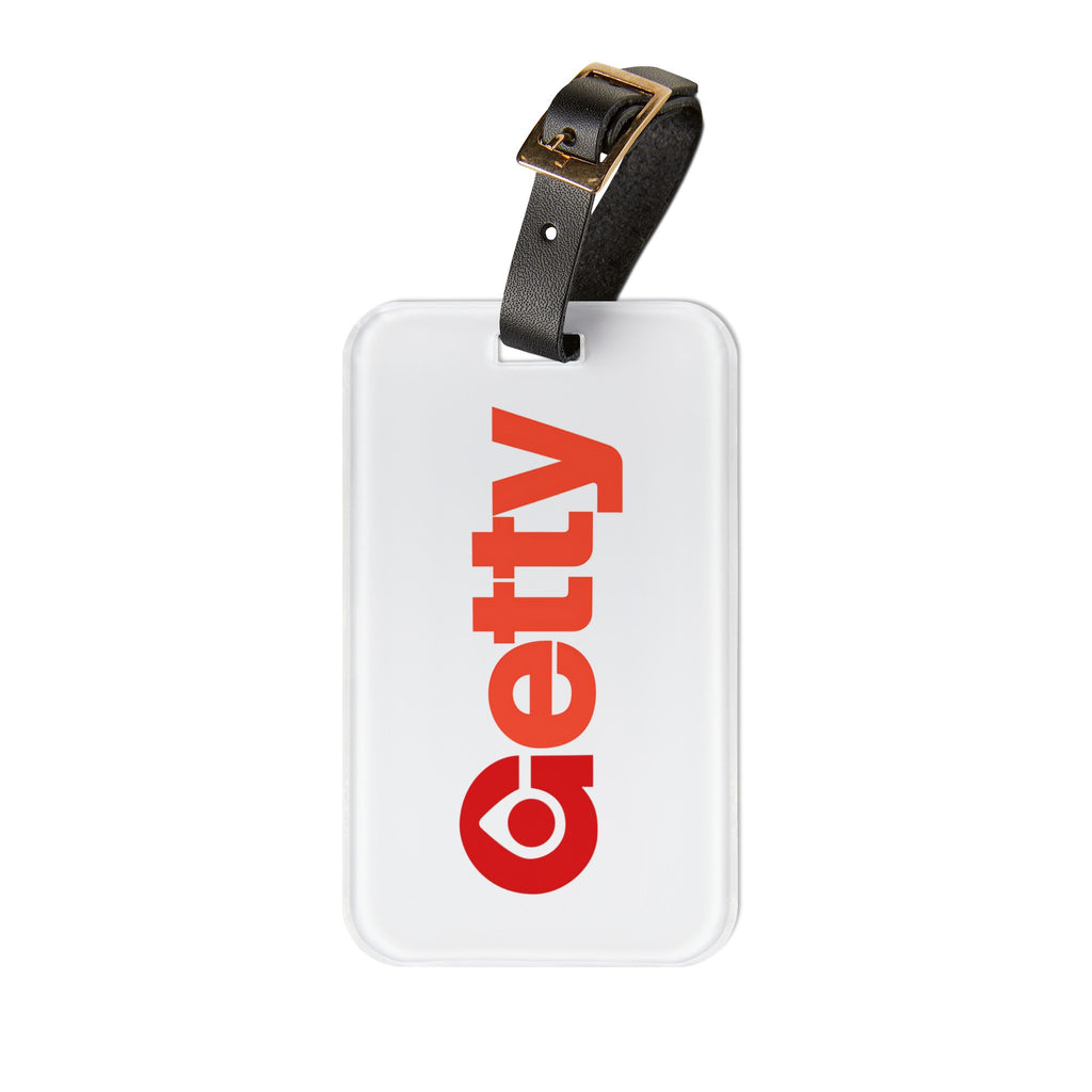 Getty Oil Luggage Tag