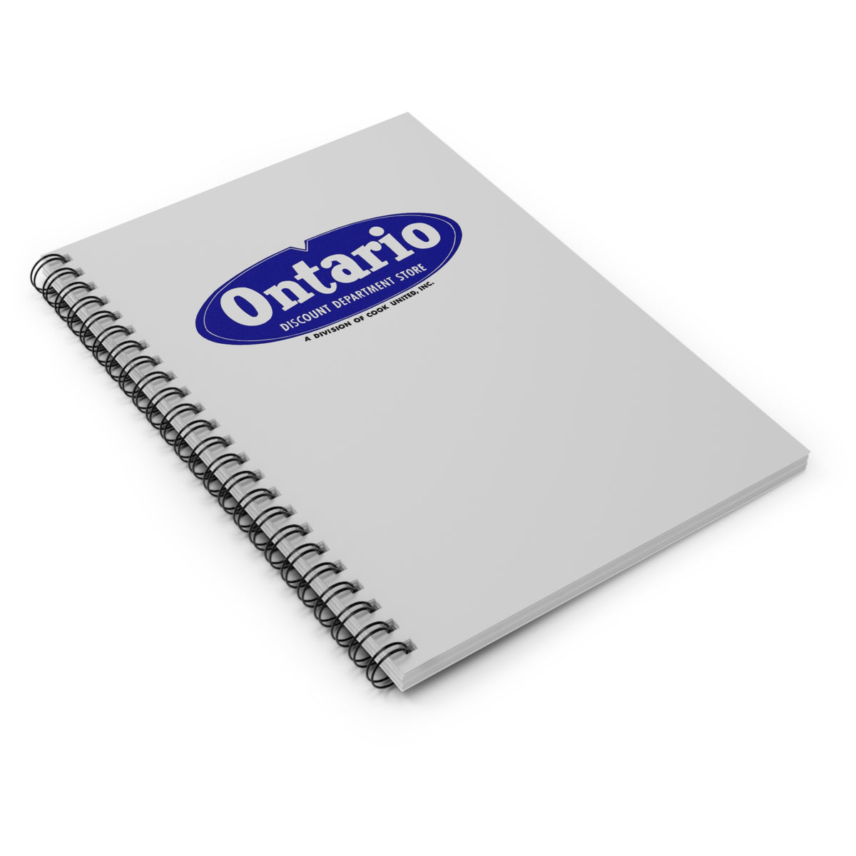Ontario Discount Department Store Spiral Notebook