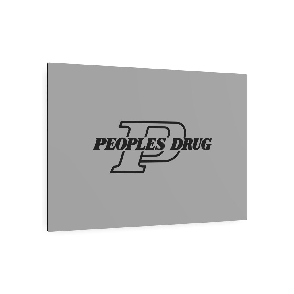 Peoples Drug Metal Sign