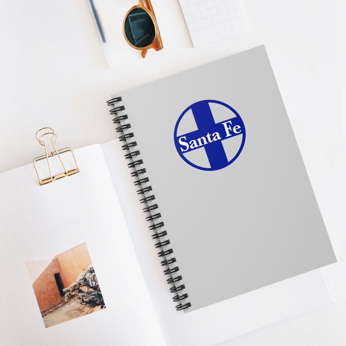 Atchison Topeka and Santa Fe Railway Spiral Notebook