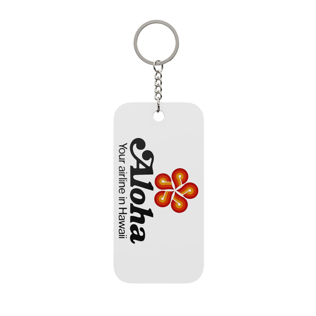 Aloha Airlines Double-Sided Keychain Charm