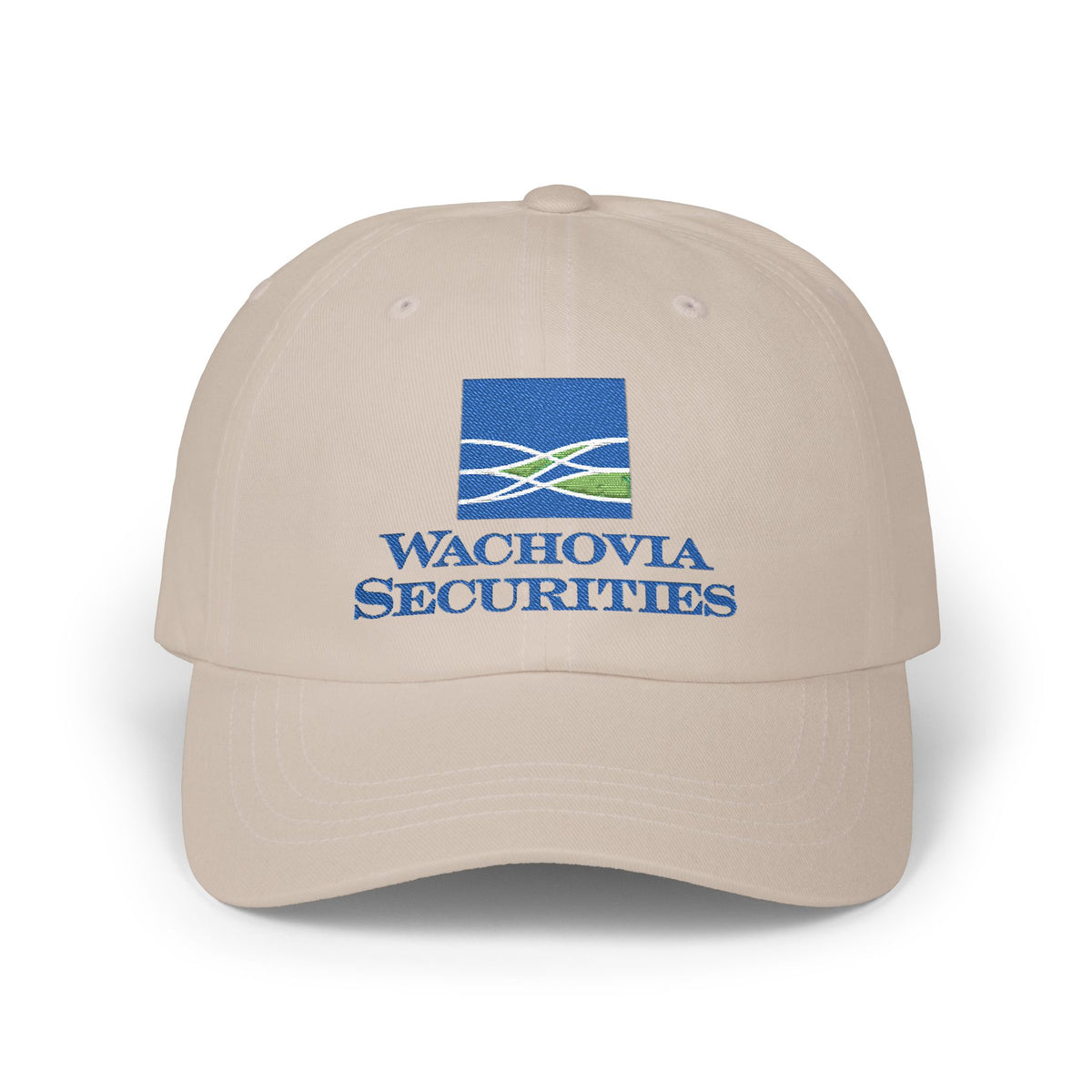 Wachovia Securities Embroidered Dad Cap Hat