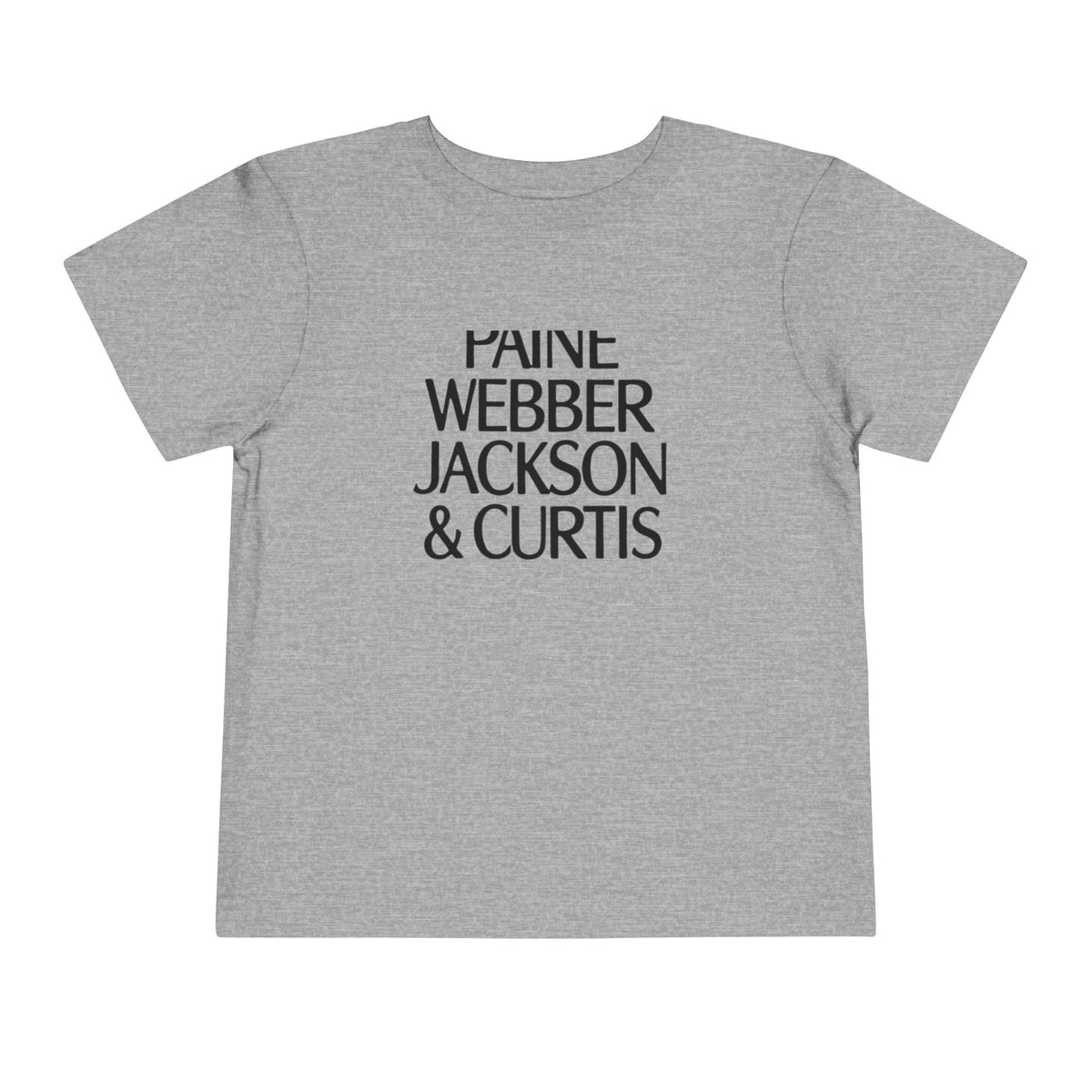 Paine Webber Jackson & Curtis Toddler Tee / T-Shirt