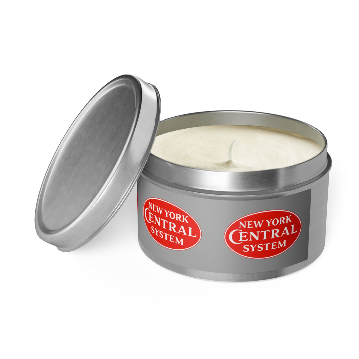 New York Central Railroad Tin Candle