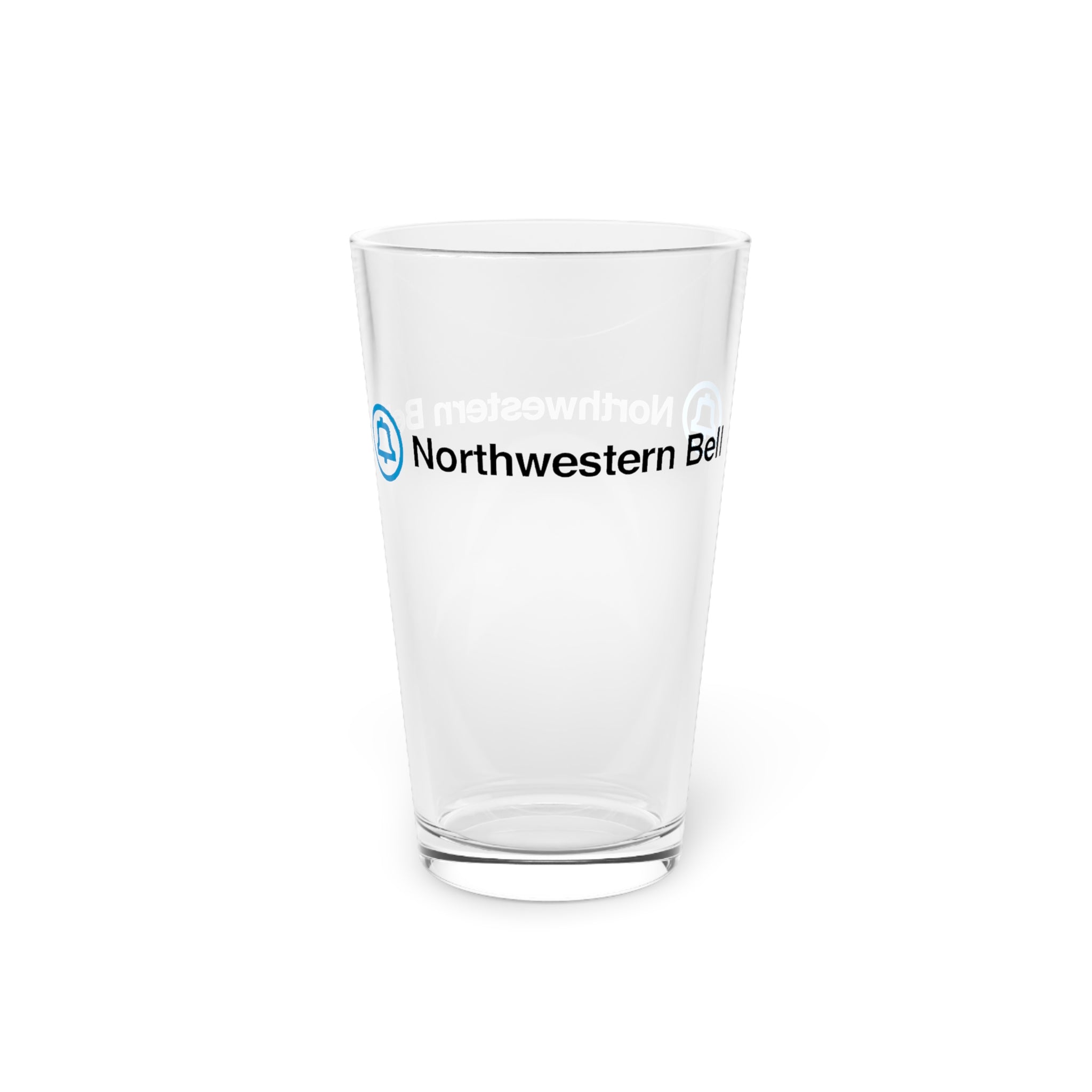 Northwestern Bell 16oz Pint Glass