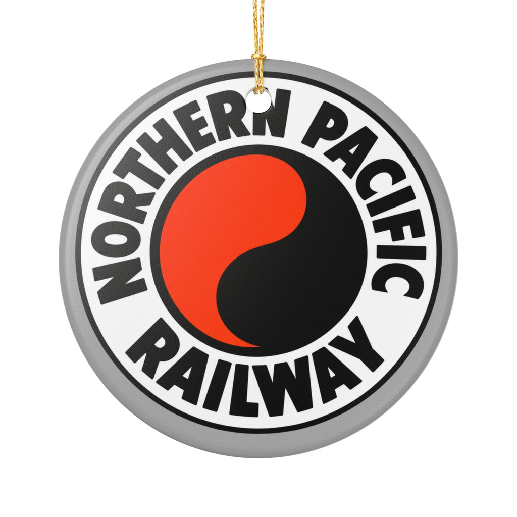Northern Pacific Railway Ceramic Ornament