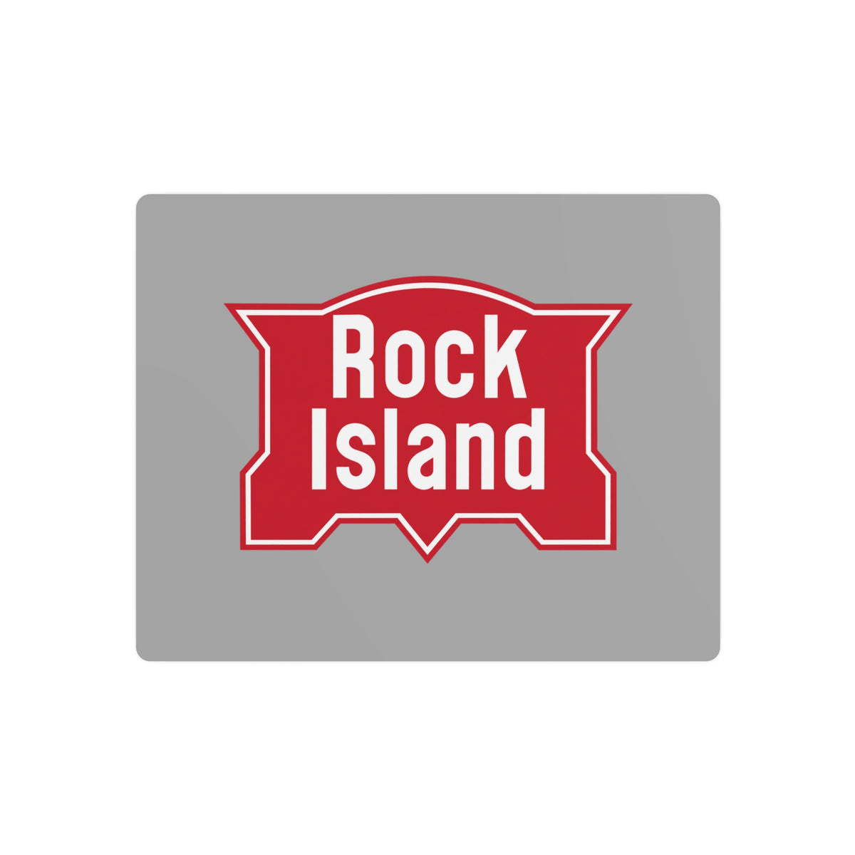 Chicago, Rock Island and Pacific Railroad Metal Sign