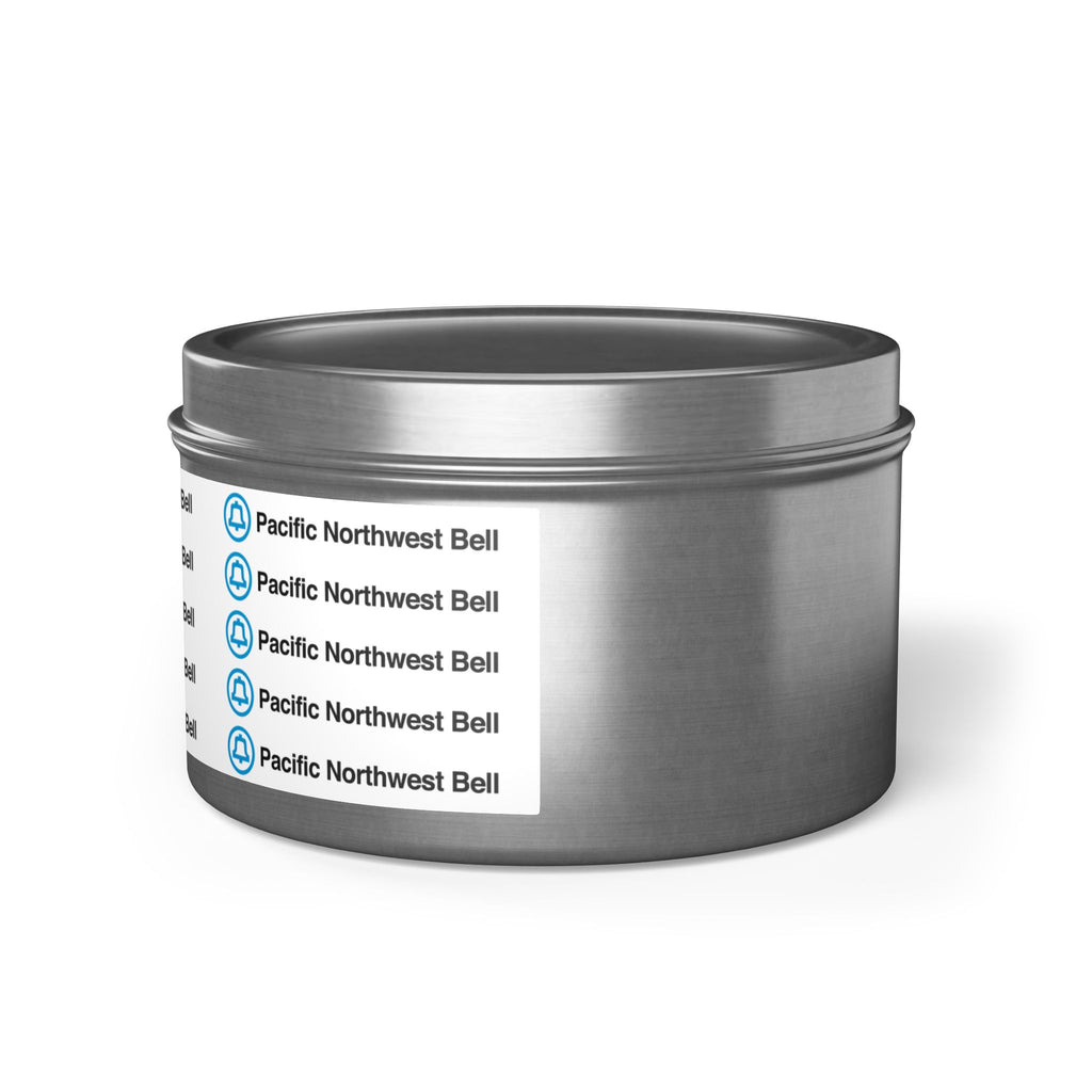 Pacific Northwest Bell Tin Candle