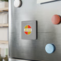 Kaiser Jeep Square Porcelain Fridge Magnet