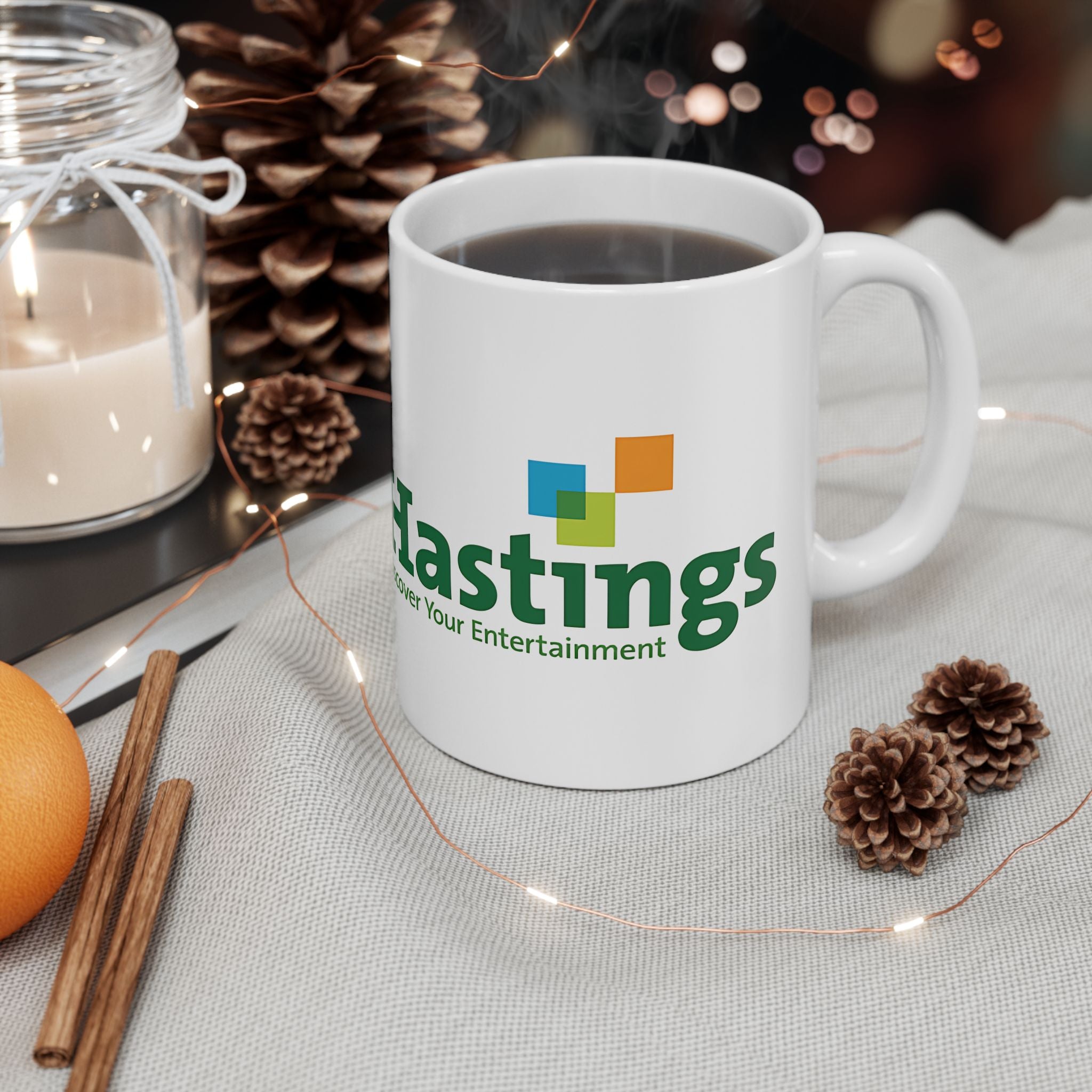 Hastings Entertainment Ceramic Coffee Mug