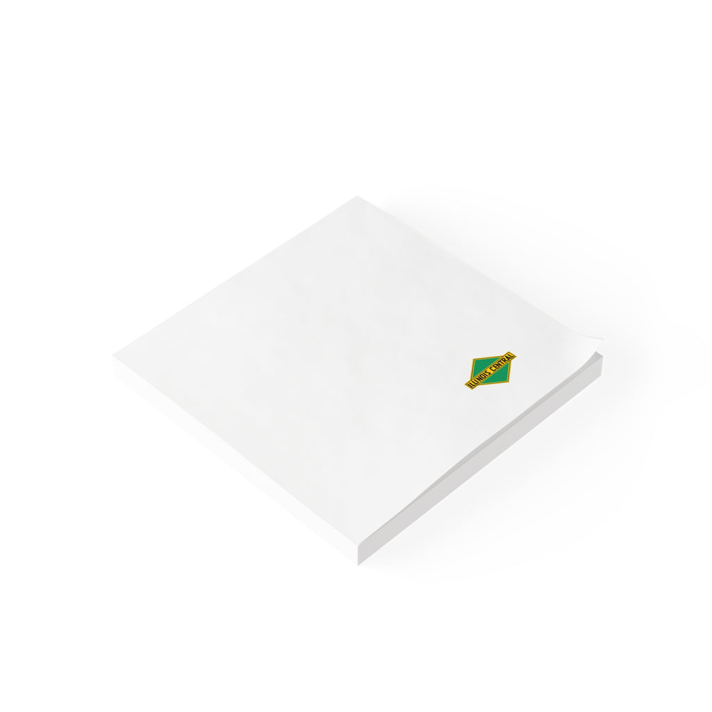 Illinois Central Railroad Sticky Post-it Note Pad