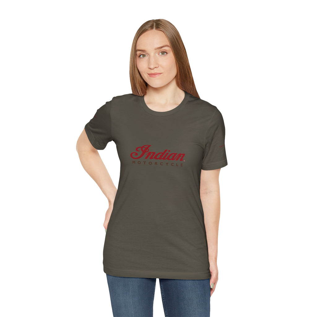 Indian Motorcycle T-Shirt - Ride The Legend (sleeve)