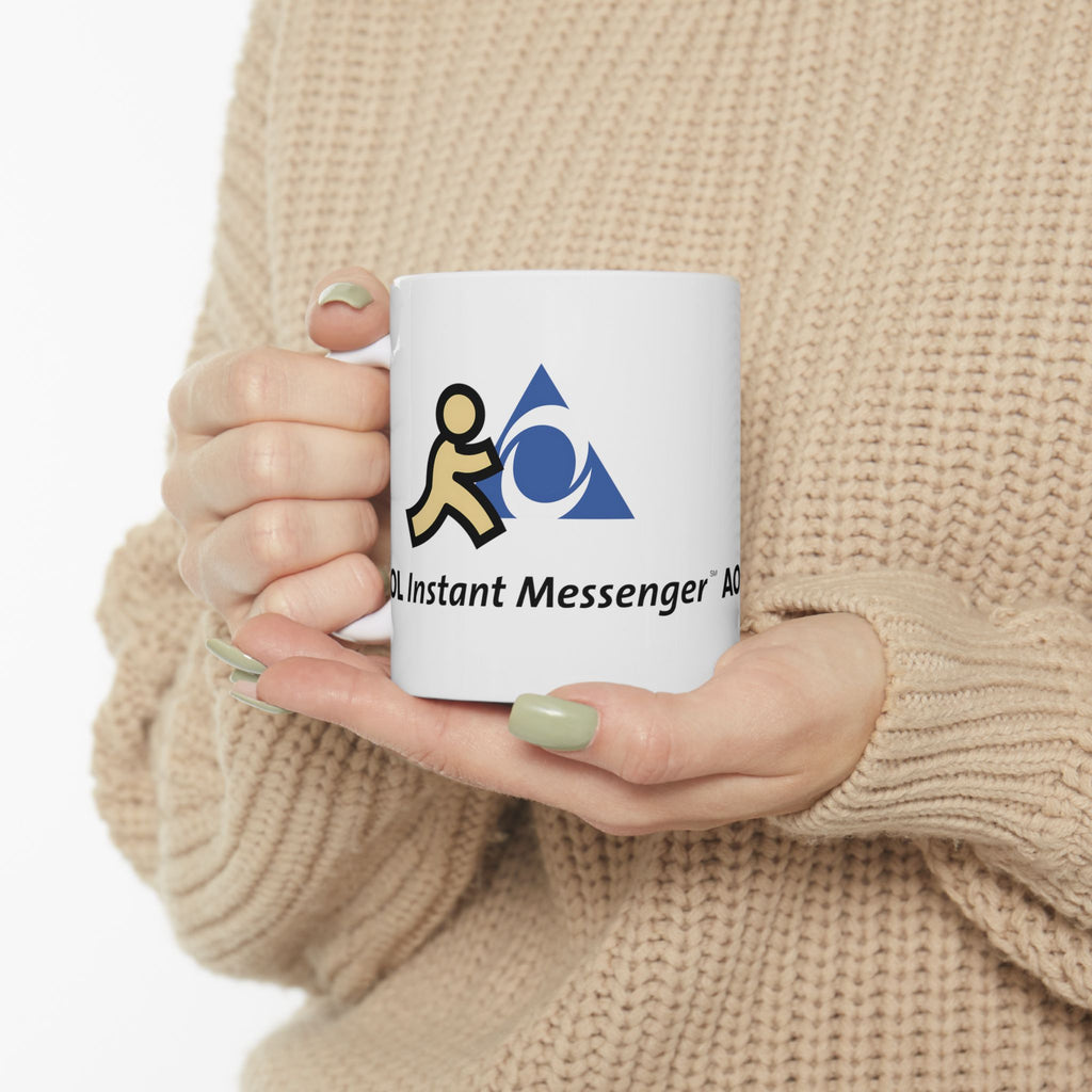 AOL Instant Messenger (AIM) Ceramic Coffee Mug